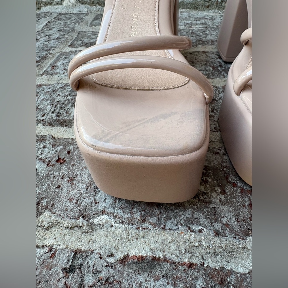 AVIANNA CHINESE LAUNDRY NUDE BLOCK HEEL Chunky - Picture 4 of 10